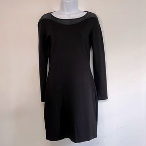 COS LBD Knit with Sheer back, size S